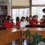 Ученици от 1 клас на частно езиково училище "Малкият принц" гостуват на Американска читалня
